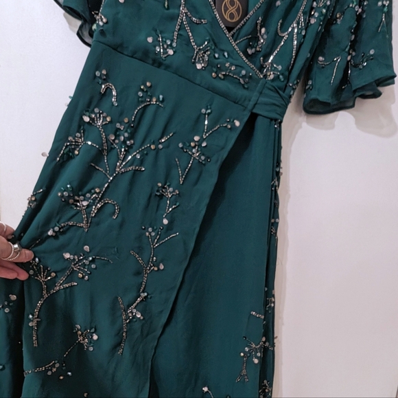 Phase Eight embroidered wrap dress (NWT) - Picture 6 of 9